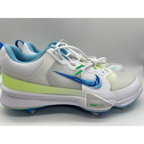 Nike Force Trout 9 Pro Metal Baseball Cleats Fresh Pack FQ7941-100 Men Size 13 - Picture 1 of 12